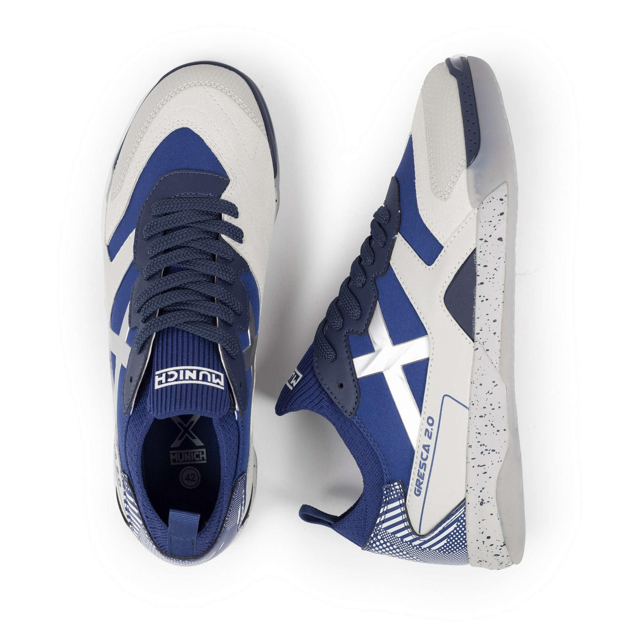 MUNICH GRESCA 2.0 08, Zapatillas Unisex Adulto, Azul, 45 EU