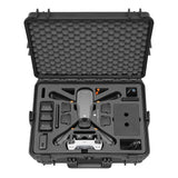 TOMcase Maleta para Drones Ready to Fly para dji Mavic 3 / Pro/Classic, Mando a Distancia estándar o dji RC/RC Pro, Carga de baterías en la Caja, Maleta Impermeable - Made in Germany (RTF)