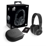 DeeBee Pulse Auriculares Inalámbricos, Cancelación Activa de Ruido 35dB, Bluetooth 5.2, 40 Horas de Batería, Negro