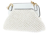 GUESS SICLIA Small Frame C, Bolsa para Mujer, WHI