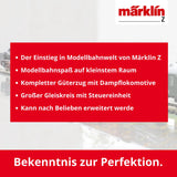 Märklin- Einsteiger Startpackung Lokomotive, Wagen, Gleise, Steuerung Kit de Lanzamiento de Pista maqueta, Talla única, Color z, 18 x 1.2 x 1.8 cm (81701)