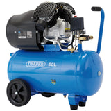 Draper DA50/412tv 50L 230 V 3.0 hp compresor de aire, Azul