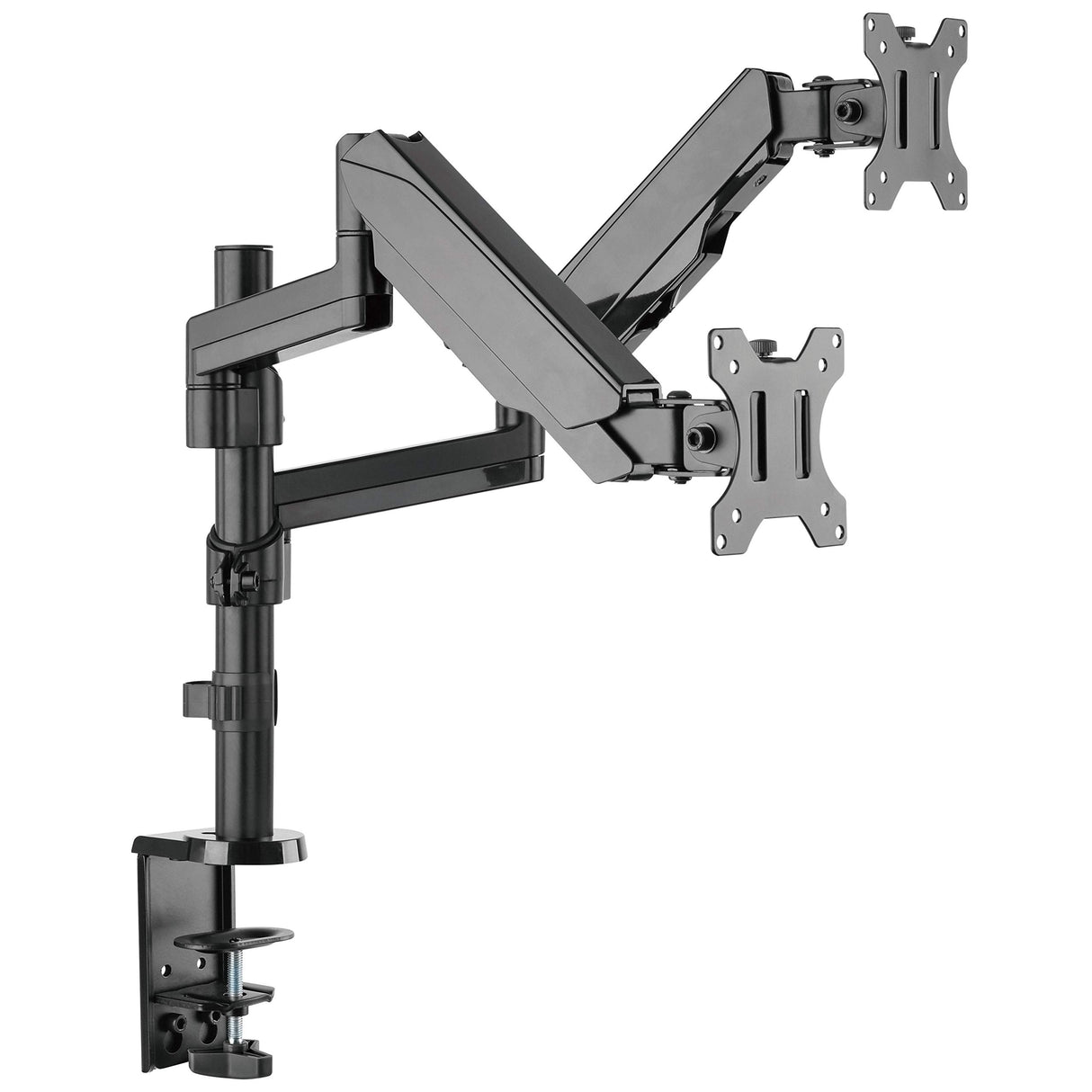 RICOO Soporte Monitor Mesa Brazo articulado Giratorio Inclinable Pantalla PC 17-32" (43-81cm) TS9611 Stand para monitores VESA 75x75 100x100