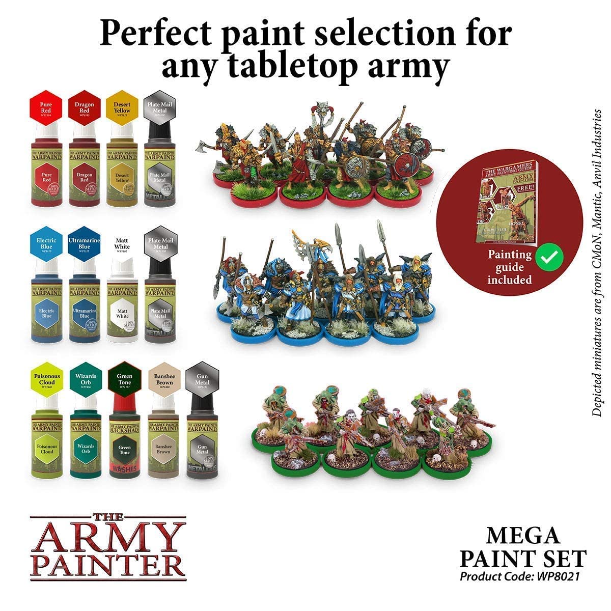 The Army Painter – Warpaints Mega Paint Set III