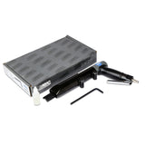 ABAC Martillo de agujas 19 PRO - Guía de agujas ajustable - Para desoxidar metal, corrosión u otros elementos adhesivos - Peso : 2,7 kg