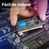 Crucial RAM DDR5 128GB Kit (2x64GB) 5600MHz SODIMM CL46, Memoria para Ordenador Portátil/Laptop, Mini PC, Memoria de Alto Rendimiento - CT2K64G56C46S5