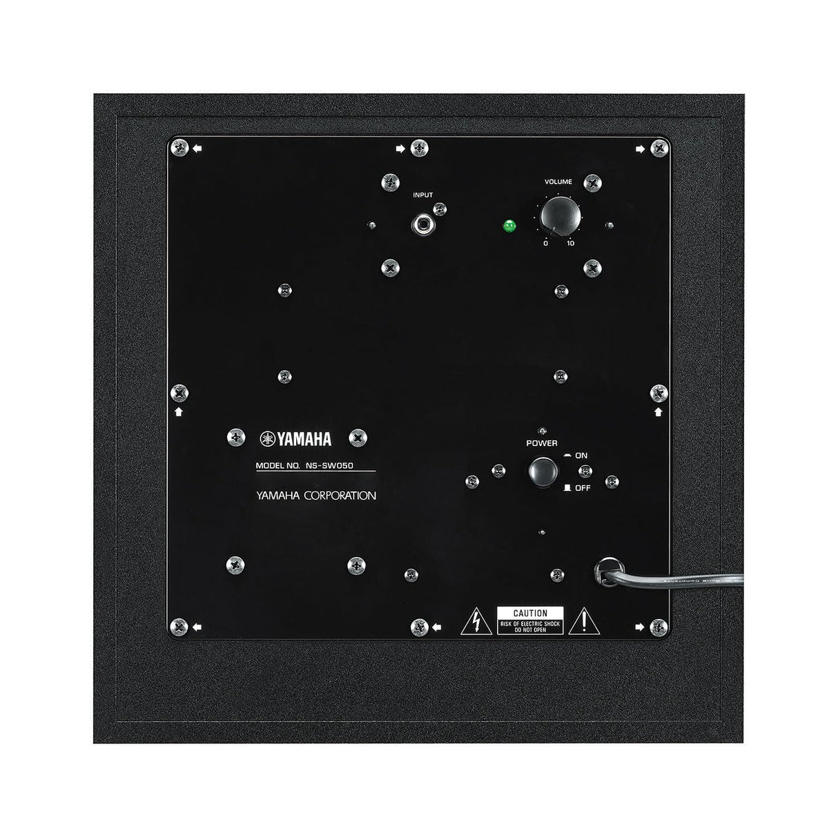 Yamaha NS-SW50 - Altavoz subwoofer amplificado (28 - 200 Hz) color negro