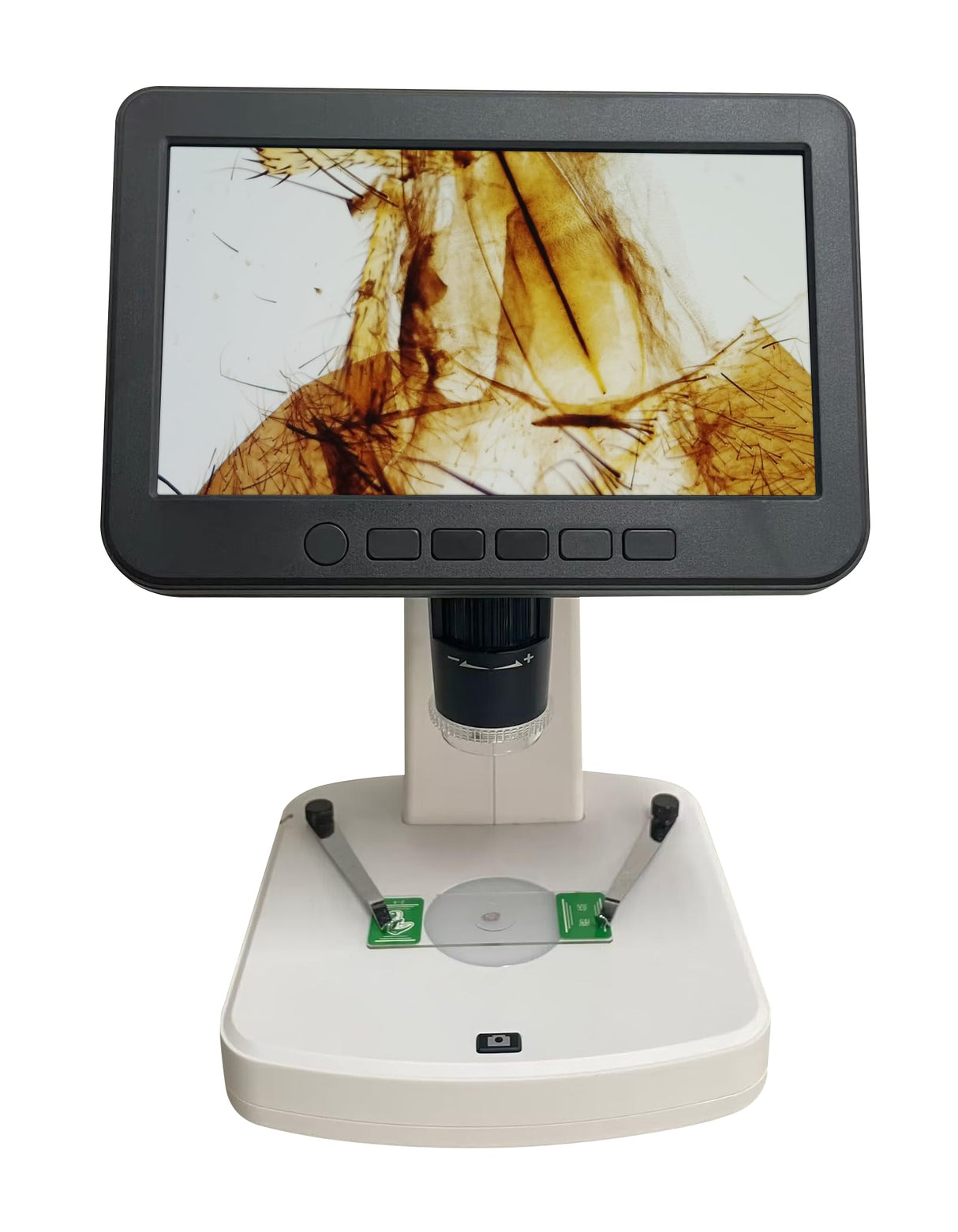 Microscopio Digital portátil Smart DiProgress Hooke, LCD de 7 Pulgadas, 16 Mpx, con Pantalla LCD HD