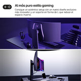 LG 39GS95QE-B - Monitor Gaming Ultragear Curvo, 39", OLED UW5K2K (5120 x 2160), Curvatura 800R, 21:9, 240 Hz, 0.03 ms, AMD FreeSync Premium Pro, Acabado Anti-Glare, Negro