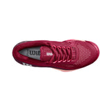 Wilson Rush Pro 4.0, Sneaker Mujer, Beet Red/White/Tropical Peach, 37 1/3 EU