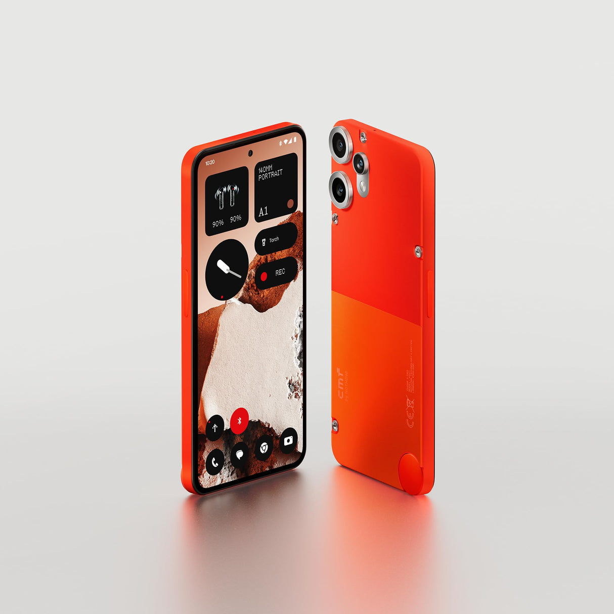 CMF Phone 2 Pro 128GB – Smartphone 5G Libre con cámara de 50 MP y Zoom 20x, Pantalla AMOLED FHD+ de 6,77" 120 Hz, Gran Batería de 5000 mAh de Larga duración y Nothing OS 3.2 – Naranja