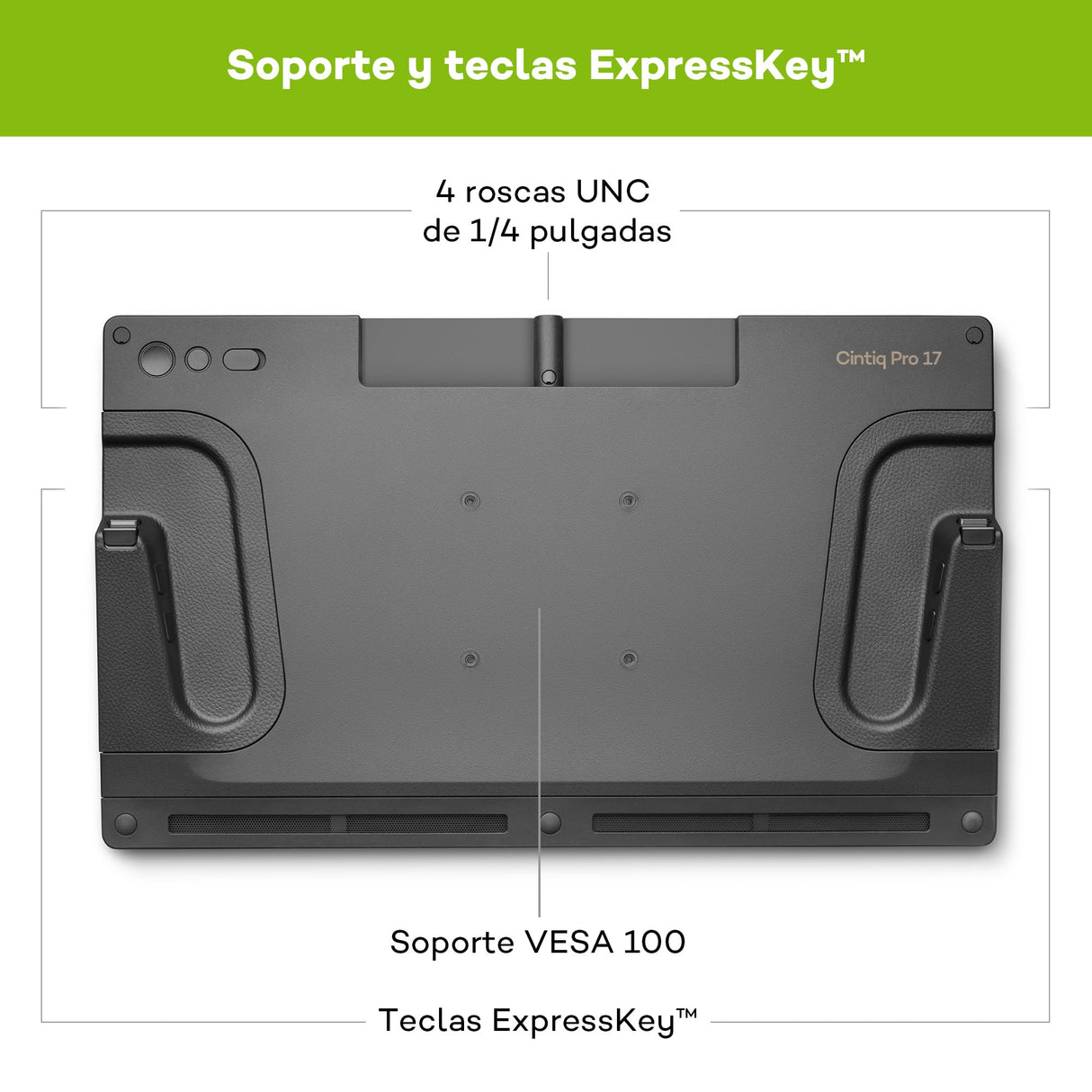 Tabletas Gráficas y Pens Wacom DTH172K0B 17"