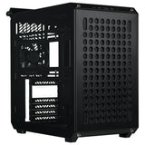 Cooler Master Qube 500 Flatpack – Caja PC ATX Media Torre, Totalmente Modular, 1 Ventilador SF 120mm Negro Preinstalado, Montaje GPU Vertical, Admite Placa Base EATX y Radiadores Duales 280mm, Negro
