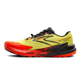 BROOKS Catamount 3, Sneaker Hombre, Lima ácida/Tomate Cherry/Negro, 43 EU