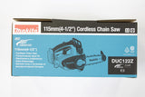Makita DUC122Z - Sierra de cadena 18V Litio