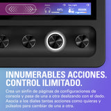 Elgato Stream Deck +, mezclador de audio, controlador de directo y estudio para creación de contenido, streaming, juegos, con banda táctil, diales y teclas LCD personalizables, funciona con Mac y PC