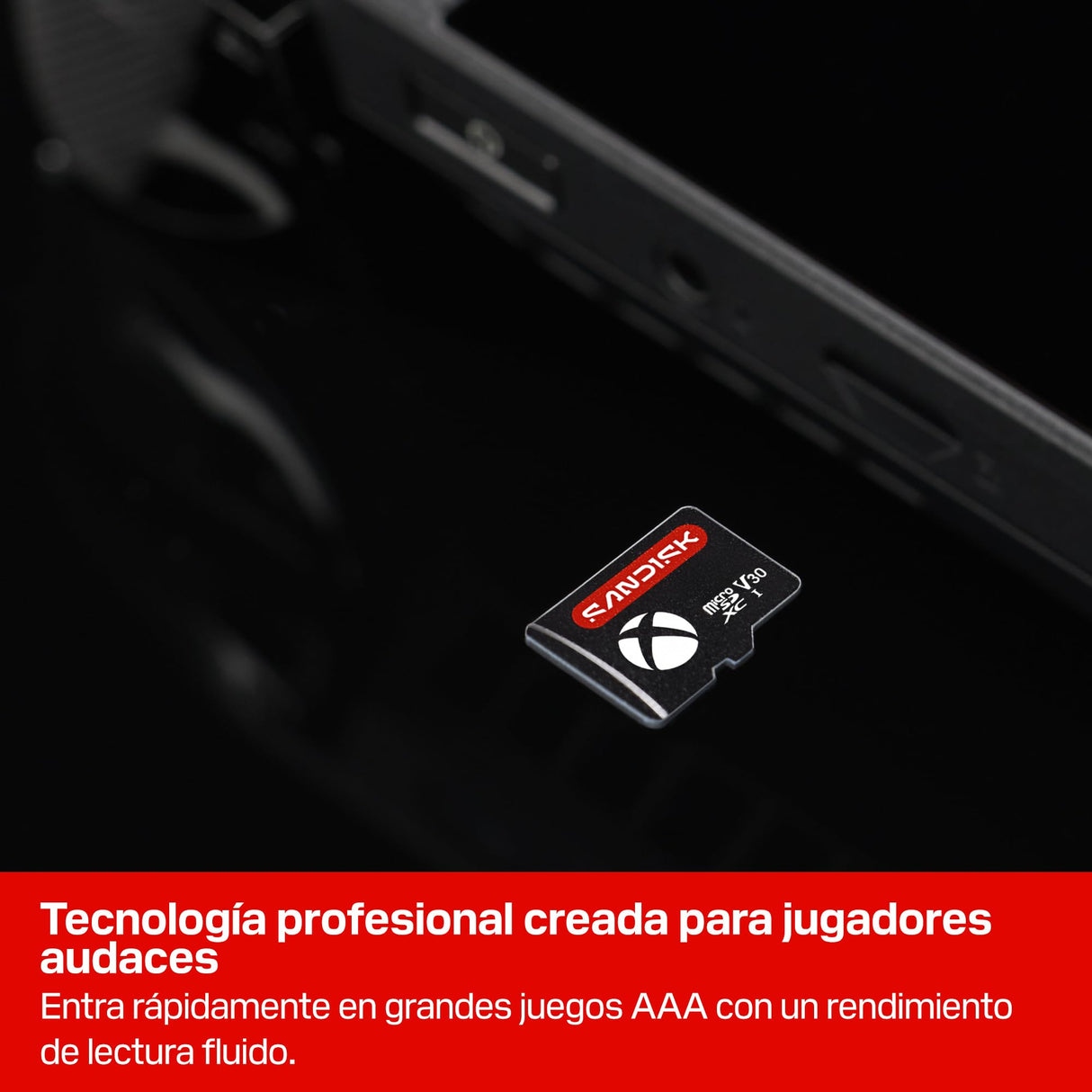 SANDISK Tarjeta microSD para ROG Xbox Ally (X) de 2 TB, con Licencia Oficial para Xbox (velocidades de Lectura de hasta 200 MB/s y de Escritura de hasta 140 MB/s)
