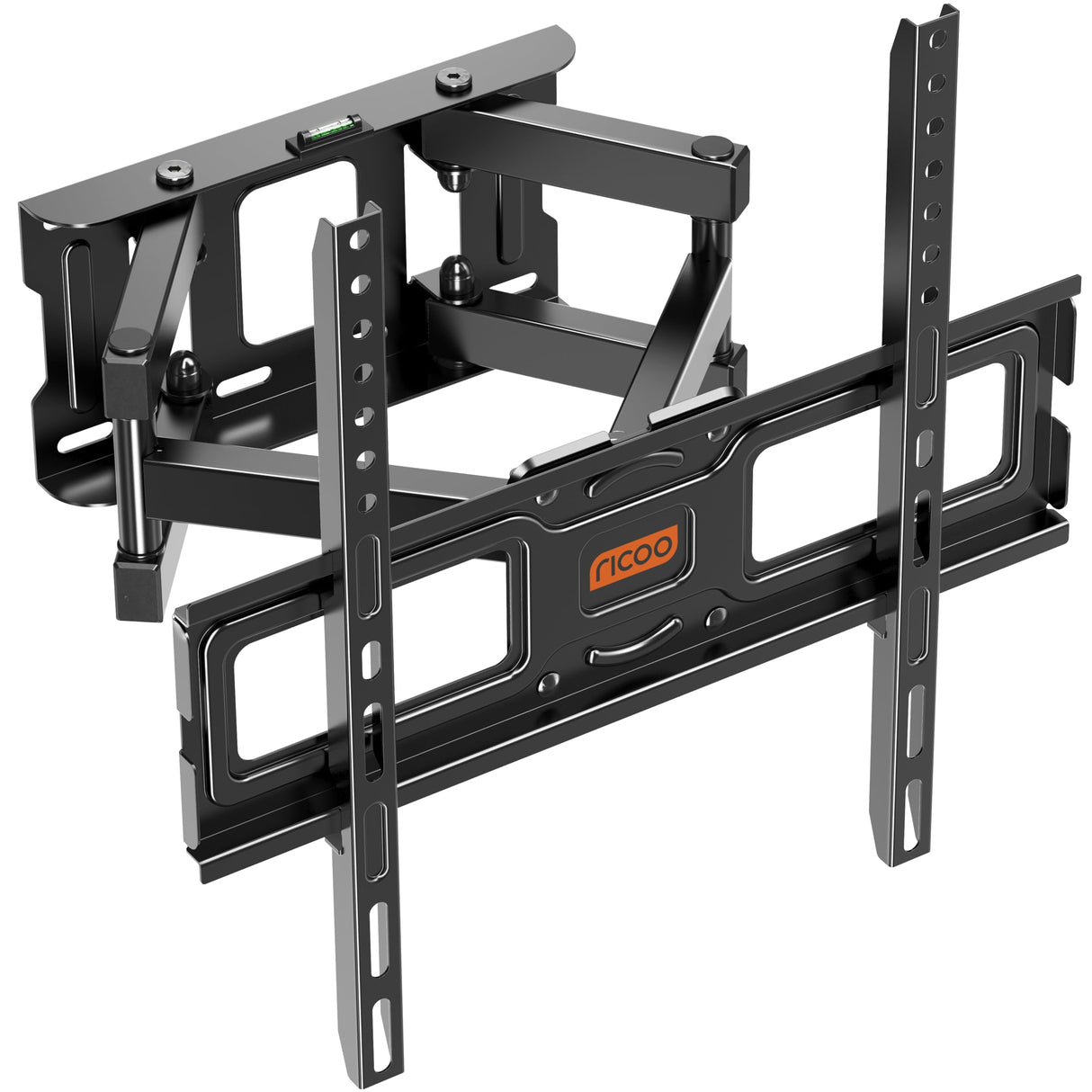 RICOO Soporte TV Pared 32-55" Pulgadas (81-140cm) S5244 Brazo articulado Giratorio Inclinable Colgador televisión Universal VESA 200x200-400x400 Negro