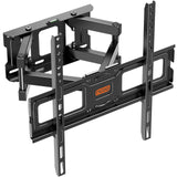 RICOO Soporte TV Pared 32-55" Pulgadas (81-140cm) S5244 Brazo articulado Giratorio Inclinable Colgador televisión Universal VESA 200x200-400x400 Negro