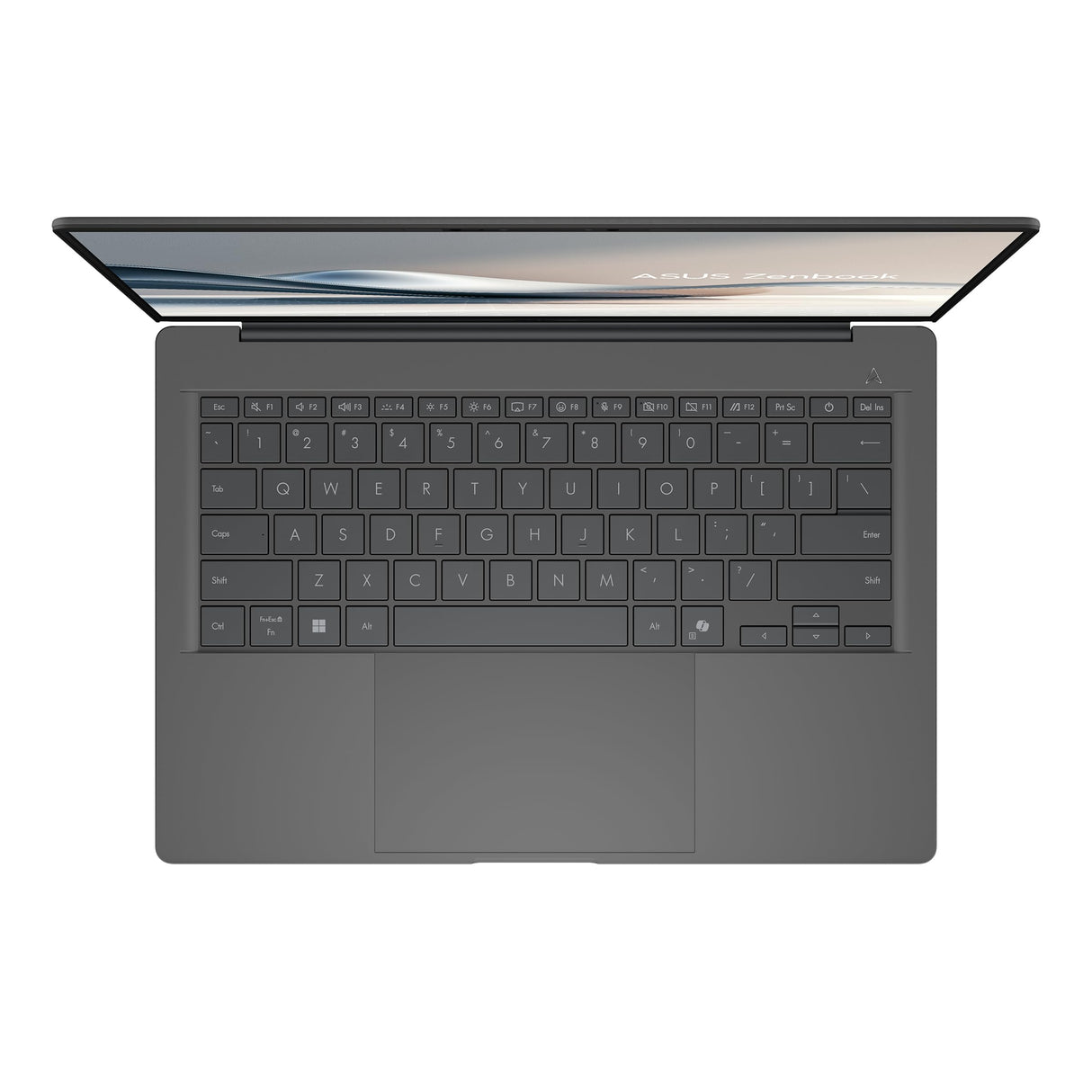 ASUS Zenbook A14 OLED UX3407RA-QD023W Copilot+ PC - Ordenador Portátil 14" WUXGA (Qualcomm Snapdragon X1E-78-100, 32GB RAM, 1TB SSD, Qualcomm Adreno GPU, Win 11 Home) Gris Islandés – Tec. QWERTY ESP