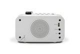 Roberts Radio ORTUS2W Dab+/Dab/FM Despertador Radio con Carga USB Smartphone - Blanco