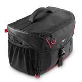 Hama Phoenix 200 - Funda para cámara fotográfica, Color Negro, Rojo, Moderno