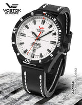 Vostok Europe Reloj Analógico para Hombres de Automático con Correa en Cuero NH35-320C680