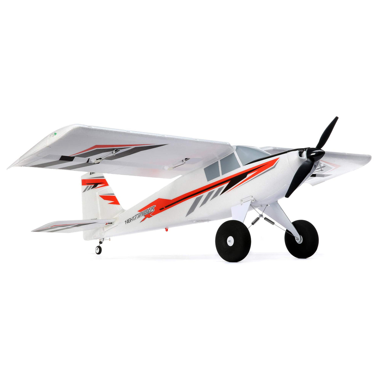 E-Flite Avión RC Noche Madera X 1,2 m BNF Basic (transmisor, batería y Cargador no incluidos) con AS3X y Safe Select, EFL13850