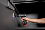 metabo - Taladro atornillador inalámbrico PowerMaxx BS BL 601721500 (12 V, 2 Ah, Li-Ion, + 2 baterías)