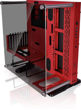 Thermaltake Core P3 TG - Caja de PC (Mid Tower, Wallmount, LCS Ready) Color Rojo