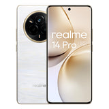 realme 14 Pro Smartphone 5g, 12 + 512 GB, Exclusivo de Amazon,Batería 5260 mAh, cámara Sony IMX882 OIS AI,Diseño Que Cambia de Color con el frío, IP69, Blanco(sin Adaptador)