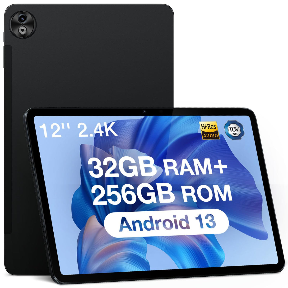 DOOGEE T20 Ultra Tablet Android 13, 12 Pulgadas, 32 GB + 256 GB (TF 2TB) Helio G99 Octa-Core Tablet Táctil, 10800mAh, Pantalla 2.4K, 16MP+8MP, 4G LTE /5G WiFi Tablet Gaming, GMS/GPS/Widevine L1