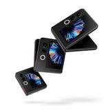 ZTE Nubia Flip 2 5G, Smartphone Plegable con IA, 8GB+256 GB, Pantalla FHD+ AMOLED 6,9" 120Hz, Cámara 50MP, Batería 4325mAh, Carga Rápida 33W, Android 14, Incluye Funda, Negro