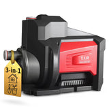 T.I.P. Bomba inverter DHWA 5000-5 INV – Bomba doméstica y de jardín de alto rendimiento, 5000 l/h, 4,8 bar, 550 W, eficiente y silenciosa, estación de agua doméstica y grupo de presión en uno