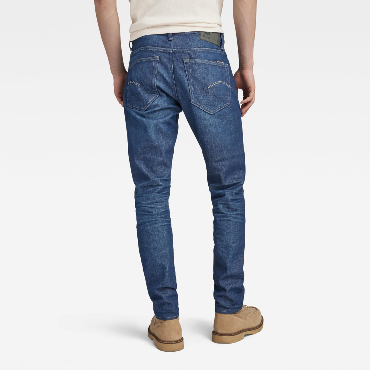 G-Star Para Hombre 3301 Slim Fit Jeans, Azul (worn in blue mine 51001-D503-G110), 30W / 30L
