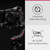 Panasonic DC-S5DNE-K Lumix S5D Cuerpo de Cámara Sin Espejo de Fotograma Completo, 24,2 MP, Grabación 4K 60P, Live View Finder, Monitor De Ángulo Libre, Wi-Fi,con Lente S-R1840E 18-40 mm S,S5D (Nuevo)
