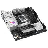 ROG Strix B760-G Gaming WiFi - Placa Base Intel B760 (LGA 1700) mATX Blanco con 12+1 DrMos, DDR5, PCIe 5.0, Q-Release, 2X PCIe 4.0 M.2, WiFi 6E, Ethernet 2,5G, USB 3.2 Gen 2x2 Tipo C, Aura Sync