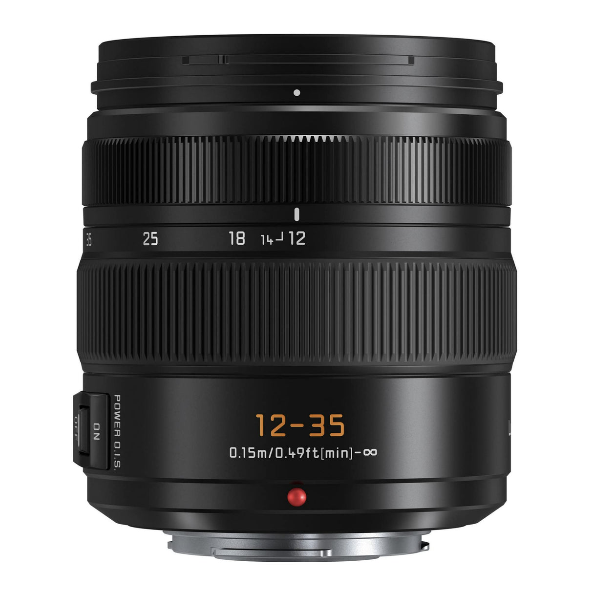 Panasonic LUMIX G Series Lente de cámara, 12-35 mm F2.8 Leica DG Vario-ELMARIT Lente Intercambiable para cámaras Digitales Micro Cuatro Tercios sin Espejo, Power O.I.S. - H-ES12035
