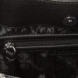 Calvin Klein Bolsa de Triple Compartimento Adeline para Mujer, Marrón/Caqui/Negro, Talla de un Talla