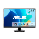 ASUS VA24DQFR Monitor Gaming Eye Care de 23.8 Pulgadas, IPS, Full HD, sin Marcos, 100 Hz, sincronización adaptativa, 1 ms MPRT, HDMI, DisplayPort, VGA, Baja luz Azul, antiparpadeo, Montaje en Pared