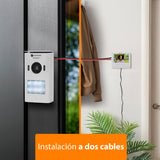 Sistema de Videoportero Smartwares DIC-22212 – 720p HD – Monitor LCD de 7” (17,8 cm) – Cámara de inclinación/panorámica - Función de grabación automática – Visión nocturna - Resistente al agua
