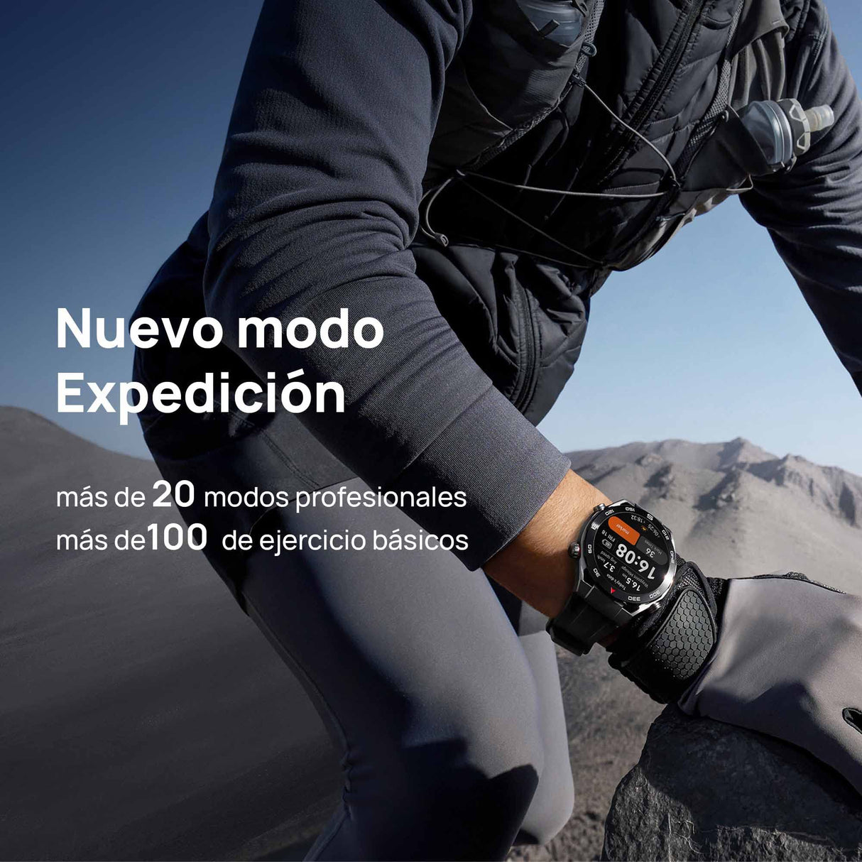 HUAWEI Watch Ultimate Smartwatch, iOS & Android, Material Innovador de Metal líquido, Tecnología de Buceo a 100 m, Pago NFC, Duración de la batería de 14 días, Gestión de la Salud Durante Todo el día