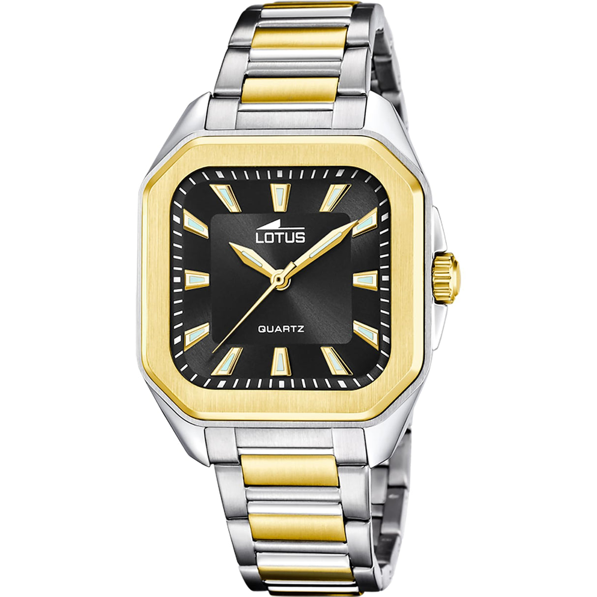 Lotus Reloj Mujer 18969/3 Square Series Caja de Acero Inoxidable 316l Multi Correa de Acero Inoxidable 316l Multi