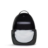 Kipling Seoul, Mochila con Protección Para Portátil 15", Impermeable, 44 cm, 27 L, 0.65 kg, Negro (3d K Pink)