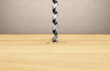 Fischer 551427 Bohrer D-WL Tamaños, 10-20 mm, eje hexagonal y punto de centrado, longitud de 600 mm, juego práctico, 6 brocas de barrena, longitud de 10-20 mm-600 mm, gris