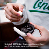 Steelseries Arctis GameBuds™ para Playstation - Auriculares inalámbricos para Juegos - 2,4 GHz + BT5.3 - Modo ANC/Transparencia - Resistencia al Agua IP55-40 Horas de autonomía -Carga inalámbrica