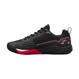 Wilson Rush Pro 4.5 Clay, Zapatillas de Tenis Hombre, Black/Infrared/White, 45 1/3 EU