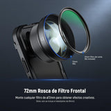 NEEWER HD 85MM Lente Teleobjetivo Teléfono Solo para 17mm Placa Posterior Rosca, Aumento 2.5X Compatible con SmallRig NEEWER iPhone Samsung Funda para Teléfono con 17mm Lentes Adaptador, LS-59