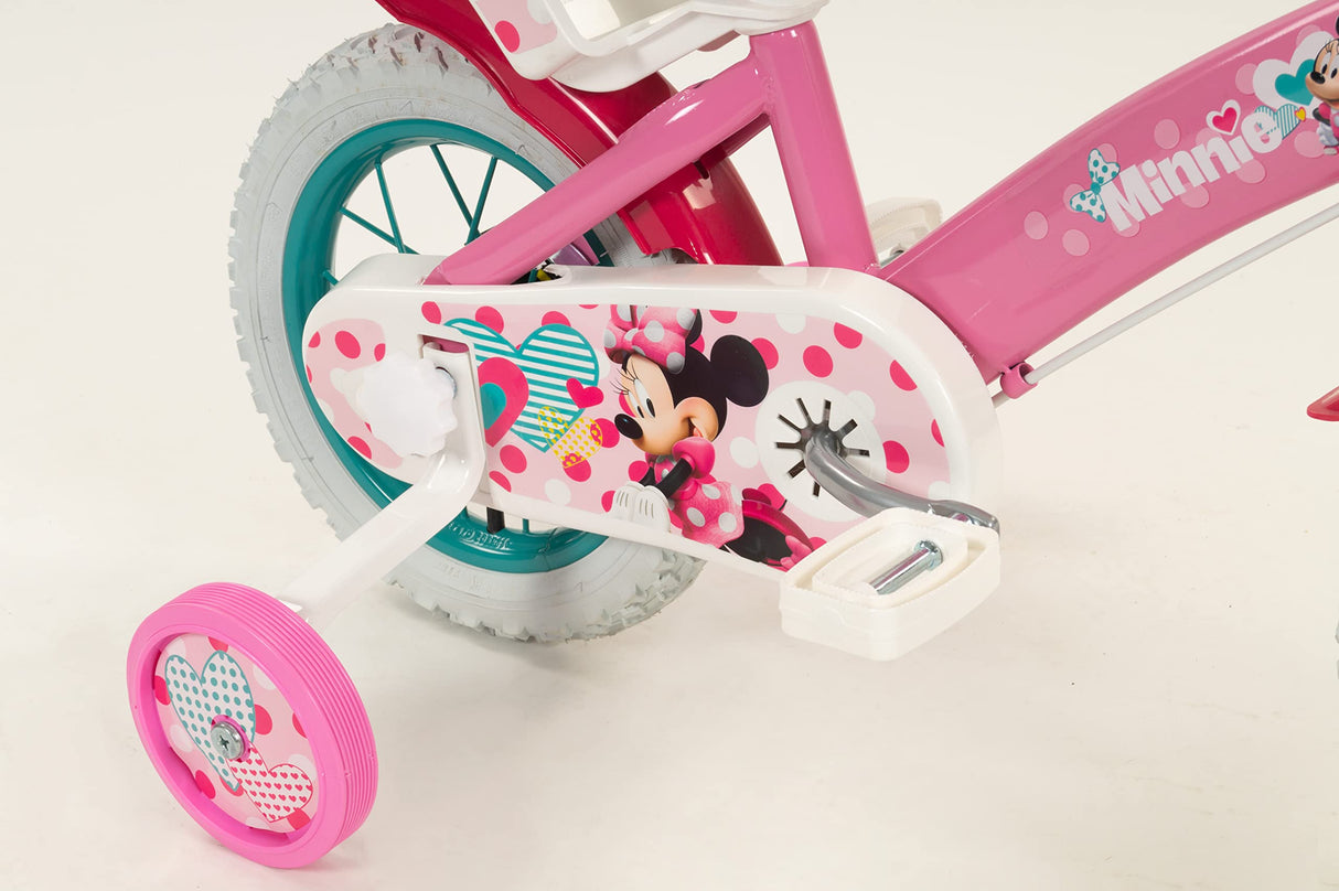 TOIMSA Bicicleta 12" Minnie Huffy (3/5 años), Multicolor