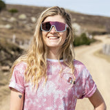 Julbo Fury Gafas DE Sol, Rosa Pastel/PÚRPURA, Talla única Unisex Adultos